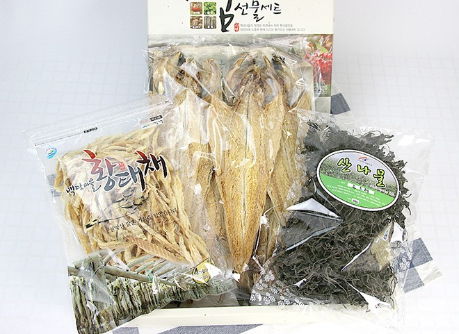 백담마을 선물세트(건산나물/건표고버섯)